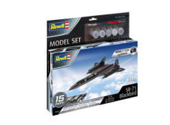 Revell 63652 US Lockheed SR-71 Blackbird Easy-Click Model Set (1:110)