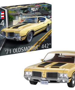 Revell 67695 Starter Set 1971 Oldsmobile 442 Coupe Model Set (1:25 Scale)