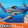 Airfix J6046 QUICKBUILD D-Day P-51D Mustang