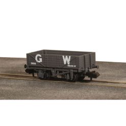 Peco NR-5000W 5 Plank Wagon In GWR Grey (N Gauge)