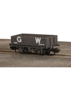 Peco NR-5000W 5 Plank Wagon In GWR Grey (N Gauge)