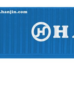 Hornby R60128 DAL & Hanjin, Container Pack, 1 x 20' and 1 x 40' Containers - Era 11 (OO Gauge)