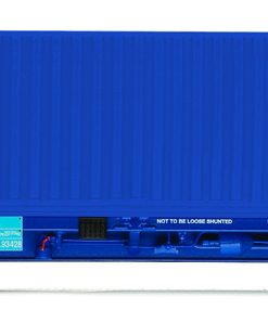Hornby R60132 Touax, KFA, Container Wagon with 1 x 20' & 1 x 40' Containers - Era 11 (OO Gauge)