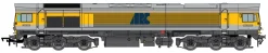 Dapol 4D-005-006DSM Dcc Fitted With Smoke Class 59/1 59101 'Village of Whatley' in ARC revised yellow & grey (OO Gauge) Free Postage