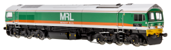 Dapol 4D-005-007D Dcc Fitted Class 59/0 59002 'Alan J Day' in Mendip Rail grey, green & orange (OO Gauge)