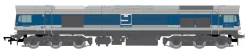 Dapol 4D-005-004DSM Dcc Fitted With Smoke Class 59/0 59004 'Paul A Hammond' in Foster Yeoman revised blue & grey (OO Gauge) Free Postage