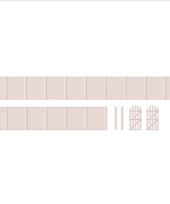 Ratio 219 Concrete Fencing and Gates (N Gauge)