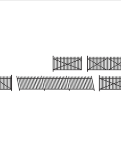 Ratio 246 GWR Spear Fencing, Ramps and Gates (N Gauge)