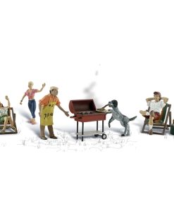 Scenic Accents WA1929 Backyard Barbeque (HO Scale)