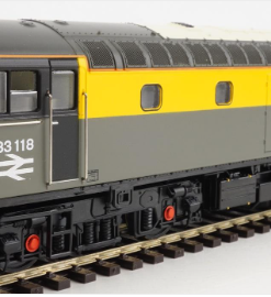Heljan 3365 Class 33118 BR Civil Engineers Grey/Yellow (OO Gauge) Free Postage)