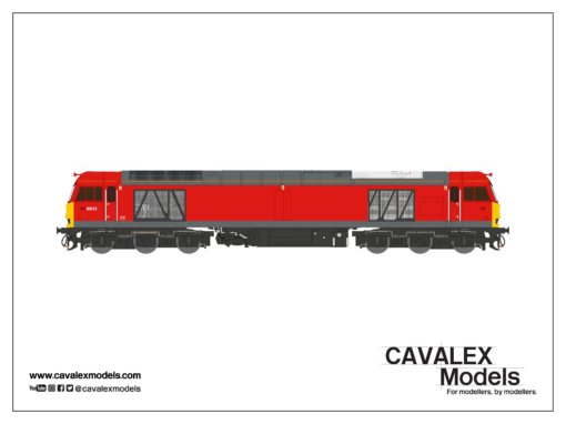 Cavalex Models Class 60010 In DB Schenker Red Livery Dcc Ready (OO Gauge) Free Postage