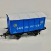 Rapido Trains 908010 GWR Dia. V6 'Iron Mink' van 47305 in GWR blue 'Salvage - Save for Victory' (OO Gauge)