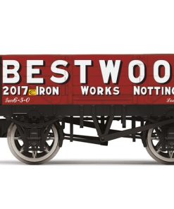 Hornby R60094 4 Plank Wagon, Bestwood Iron Works - Era 3 (OO Gauge)