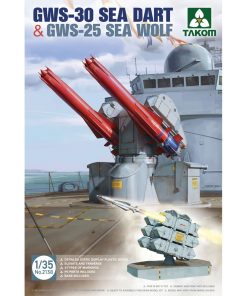 Takom 02138 GWS-30 Sea Dart & GWS-25 Sea Wolf (1:35 Scale)