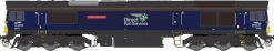 Dapol 2D-066-008 Class 66 66428 'Carlisle Eden Mind' in Direct Rail Services plain blue Dcc Ready (N Gauge) Free Postage