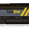 Hornby R30167 Class 66 Diesel 66301 in Fastline Livery ERA 11 (OO Gauge)