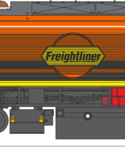 Revolution Trains RT-N59-FL-206DCC 59206 "John F Yeoman" In Freightliner Livery Dcc Sound (N Gauge)