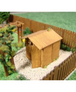 Railway Miniatures RMHO:005 Garden Shed (HO/OO Scale)