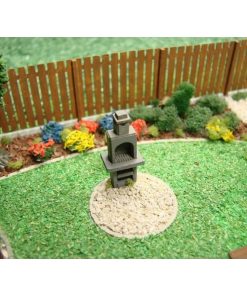 Railway Miniatures RMHO:011 Barbecue (HO/OO Scale)