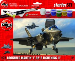 Airfix A55010 Starter Set - Lockheed Martin F-35B Lightning II (1:72 Scale)