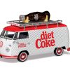 Corgi CC02747 Diet Coke Volkswagen Type 2 (T1) Split Screen Panel Campervan - Giant Coke Bottle (1:43 Scale)