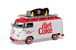 Corgi CC02747 Diet Coke Volkswagen Type 2 (T1) Split Screen Panel Campervan - Giant Coke Bottle (1:43 Scale)