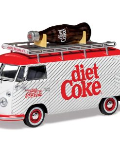 Corgi CC02747 Diet Coke Volkswagen Type 2 (T1) Split Screen Panel Campervan - Giant Coke Bottle (1:43 Scale)