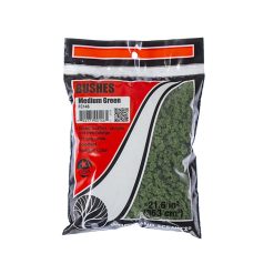 Woodland Scenics WFC146 Medium Green Bushes (Bag) (Multiple Scales)