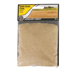 Woodland Scenics WFS620 4mm Static Grass Straw (Multiple Scales)