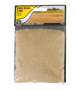 Woodland Scenics WFS620 4mm Static Grass Straw (Multiple Scales)