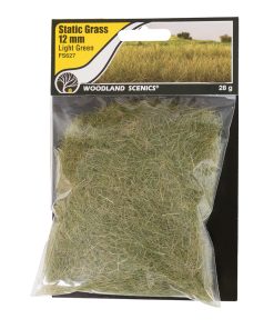Woodland Scenics WFS627 12mm Static Grass Light Green (Multiple Scales)