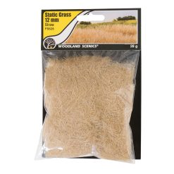 Woodland Scenics WFS628 12mm Static Grass Straw (Multiple Scales)