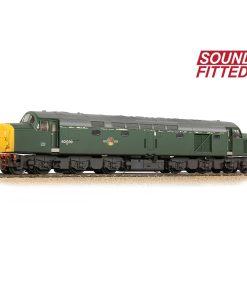 Bachmann Branchline 32-492SF Class 40 Disc Headcode 40039 BR Green (Full Yellow Ends) Weathered Dcc Sound (OO Gauge) Free Postage