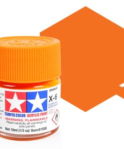 Tamiya X-06 Mini Acrylic Orange Gloss 10ml