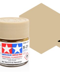 Tamiya X-31 Mini Acrylic Titan Gold Gloss 10ml
