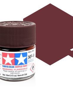Tamiya XF-09 Mini Acrylic Hull Red Matt 10ml