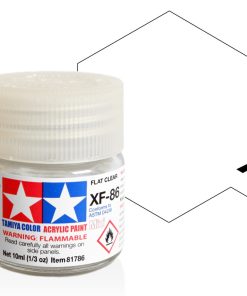 Tamiya XF-86 Mini Acrylic Clear Matt 10ml