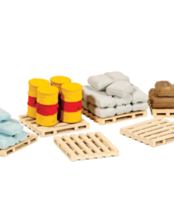 Ratio 221 Pallets, Sacks and Barrels (N Gauge)