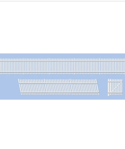 Ratio 243 GWR Station Fencing Ramps and Gates (N Gauge)