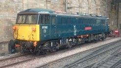 Dapol 2D-087-006 Class 87 87002 "Royal Sovereign" in Caledonian Sleeper Livery Dcc Ready N Gauge (Free Postage)