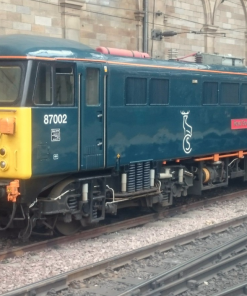 Dapol 2D-087-006D Class 87 87002 "Royal Sovereign" in Caledonian Sleeper Livery Dcc Fitted N Gauge (Free Postage)