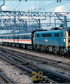 Dapol 2D-087-001 Class 87 87031 "Hal'o'the Wynd" in BR Blue Livery Dcc Ready N Gauge (Free Postage)