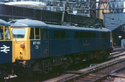 Dapol 2D-087-005D Class 87 87101 "Stephenson" in BR Blue Livery Dcc Fitted N Gauge (Free Postage)
