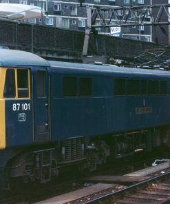 Dapol 2D-087-005 Class 87 87101 "Stephenson" in BR Blue Livery Dcc Ready N Gauge (Free Postage)