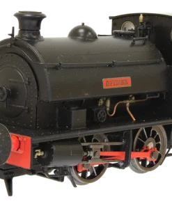 Dapol 4S-024-007 Hawthorn Leslie 0-4-0ST "Spider" in Black Park Colliery plain black Dcc Ready (OO Gauge) Free Postage