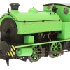 Dapol 4S-024-008 Hawthorn Leslie 0-4-0ST 13 in Newcastle Electric Supply lined green with yellow chevrons Dcc Ready (OO Gauge) Free Postage