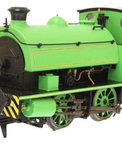 Dapol 4S-024-008 Hawthorn Leslie 0-4-0ST 13 in Newcastle Electric Supply lined green with yellow chevrons Dcc Ready (OO Gauge) Free Postage