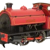 Dapol 4S-024-009 Hawthorn Leslie 0-4-0ST "Wallaby" in Australian Iron and Steel Company lined maroon Dcc Ready (OO Gauge) Free Postage