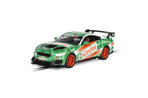 Scalextric C4327 Ford Mustang GT4 - Castrol Drift Car