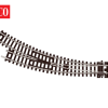 Peco ST-44 Curved Turnout, Right Hand (N Gauge)